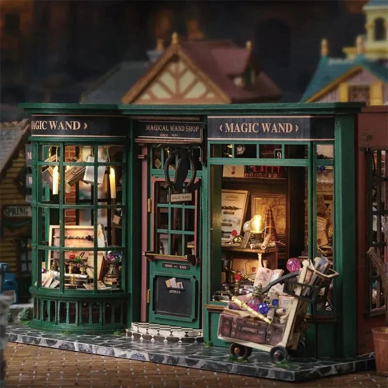 DIY Dollhouse Miniature Kit|Magic Wand Store