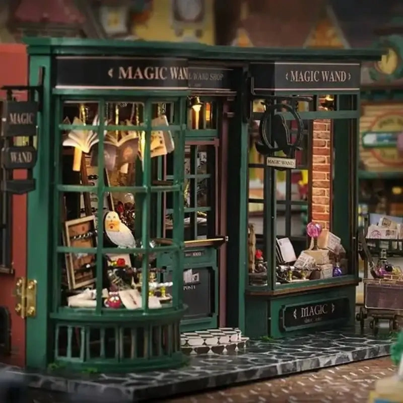 DIY Dollhouse Miniature Kit|Magic Wand Store
