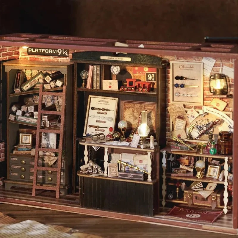 DIY Dollhouse Miniature Kit|Magic Wand Store