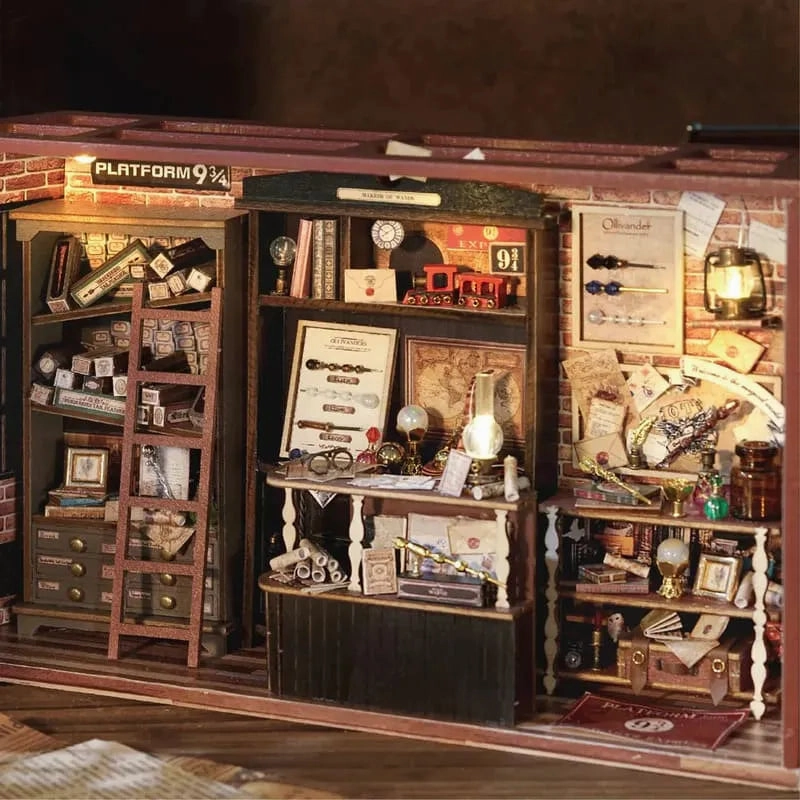 DIY Dollhouse Miniature Kit|Magic Wand Store