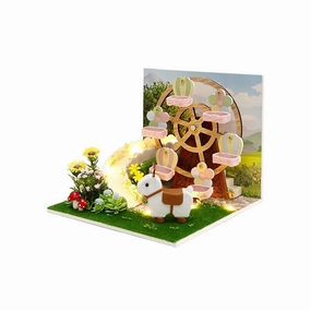 DIY Miniature House | Dream Of The Ferris Wheel Dollhouse Kit