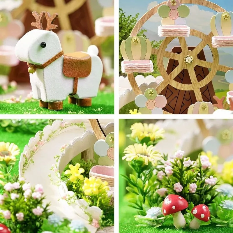 DIY Miniature House | Dream Of The Ferris Wheel Dollhouse Kit