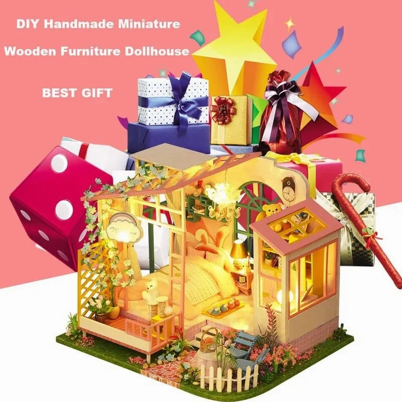 DIY Miniature House | Flower Dreams Dollhouse Kit