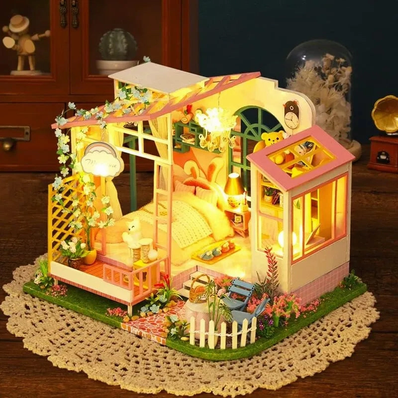 DIY Miniature House | Flower Dreams Dollhouse Kit