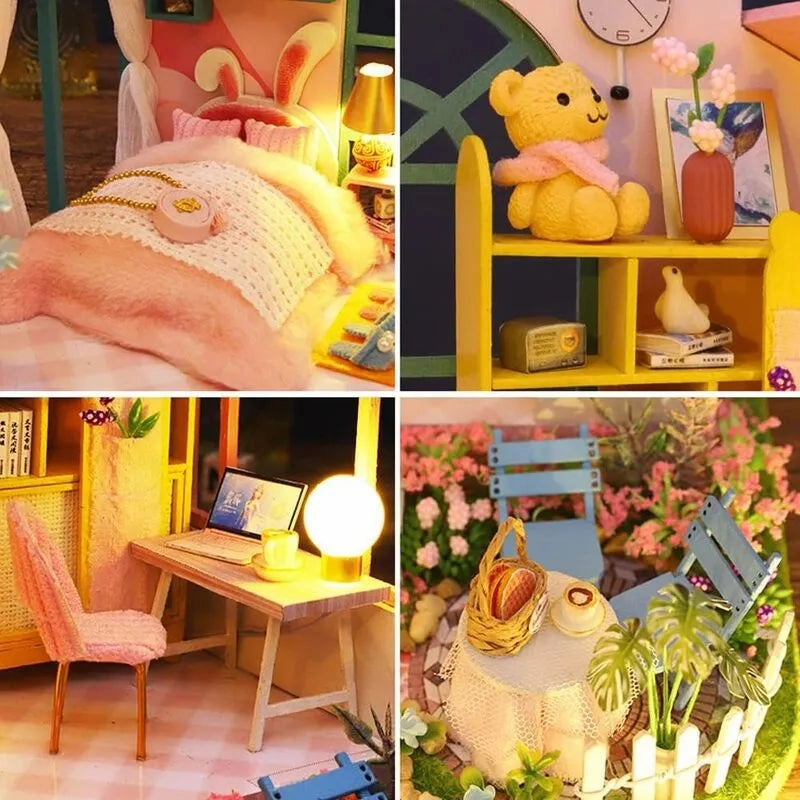 DIY Miniature House | Flower Dreams Dollhouse Kit