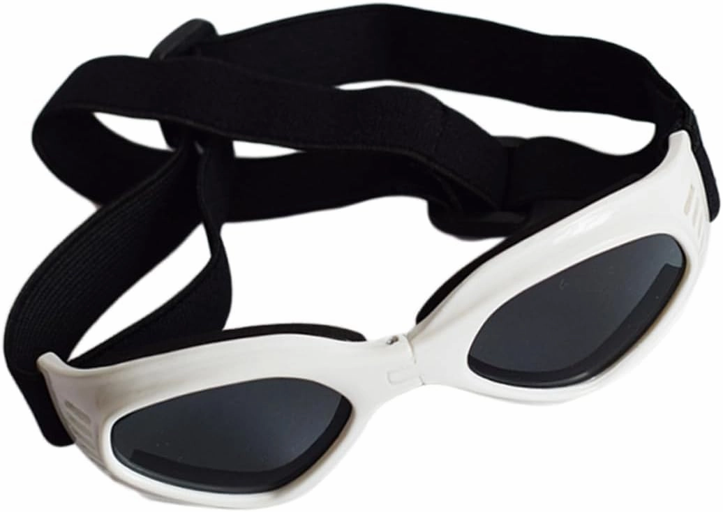 DOITOOL 3pcs Doggles for Medium Dogs Fashion Sunglasses Pet Goggles Dog Accessories Uv Wind Protection
