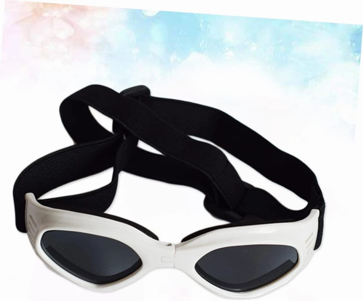DOITOOL 3pcs Doggles for Medium Dogs Fashion Sunglasses Pet Goggles Dog Accessories Uv Wind Protection