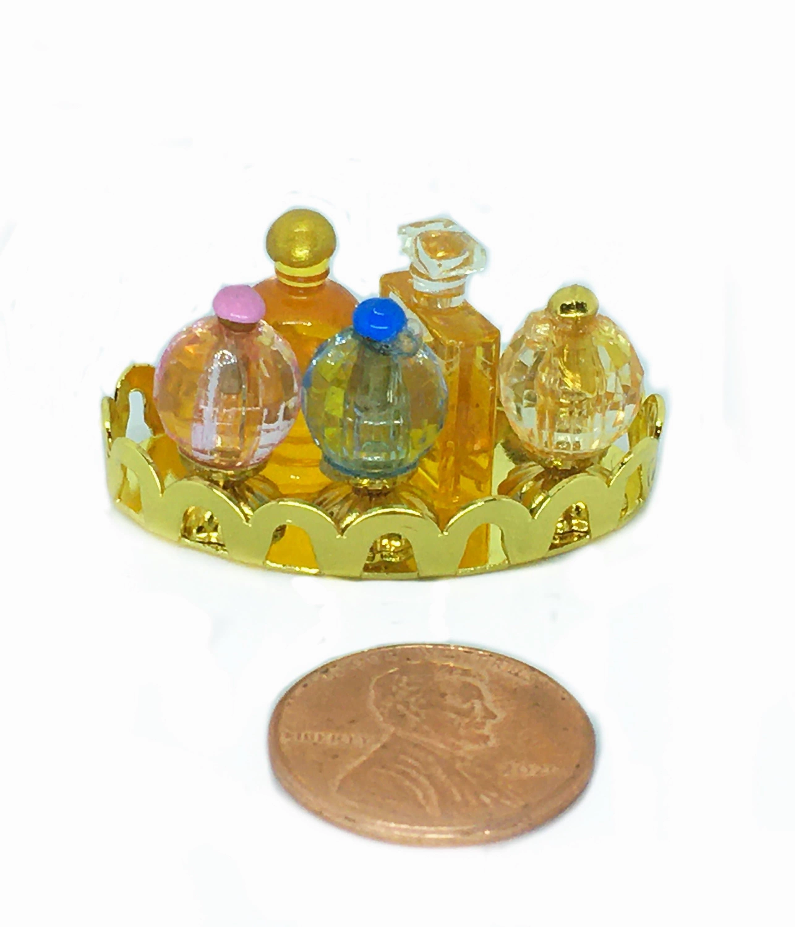 Dollhouse Perfume Miniature Vanity Tray