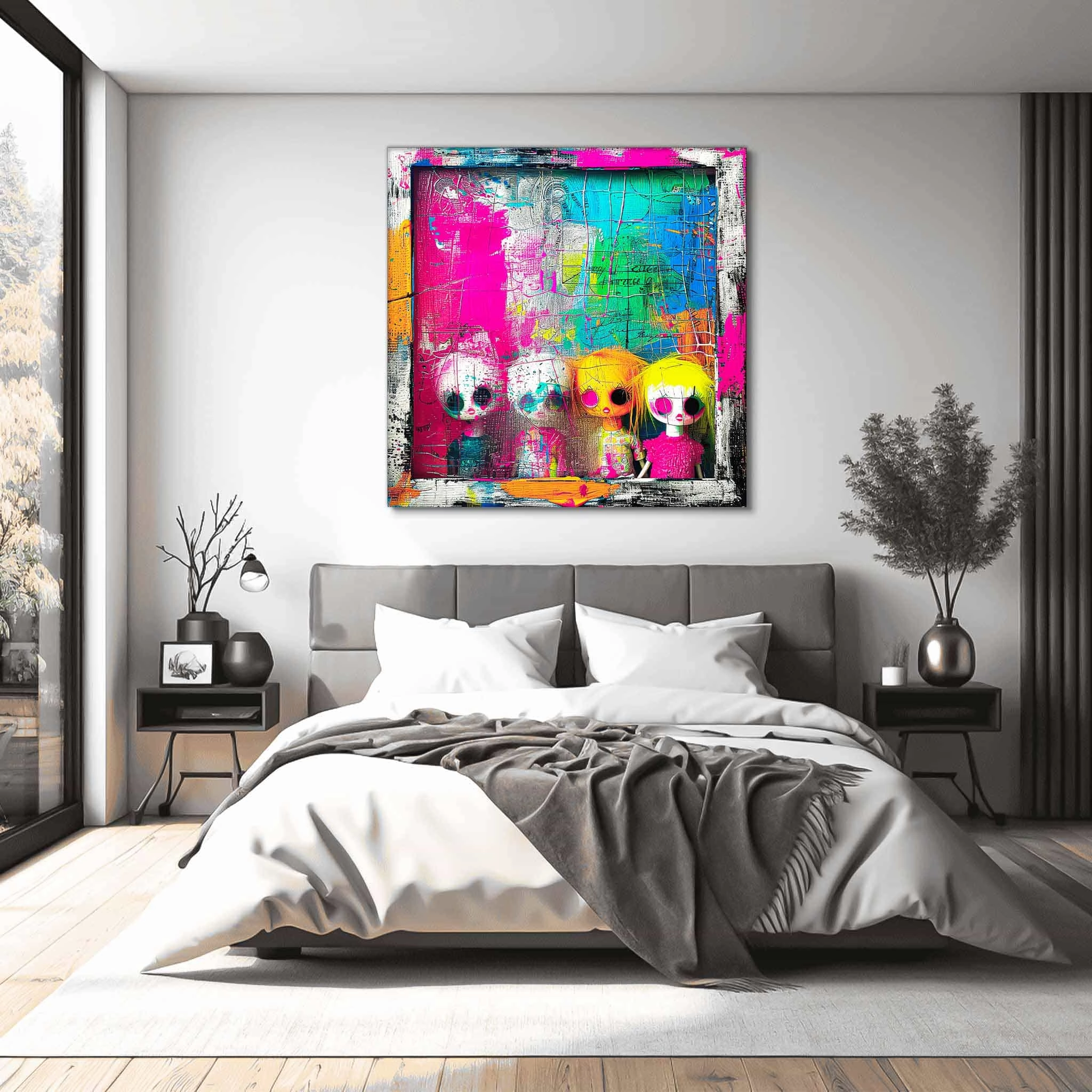 Dollhouse Surrealism - Framed Print