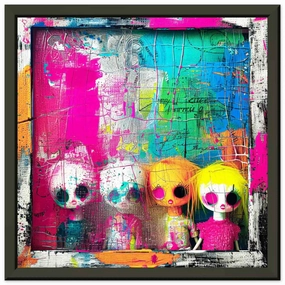 Dollhouse Surrealism - Framed Print
