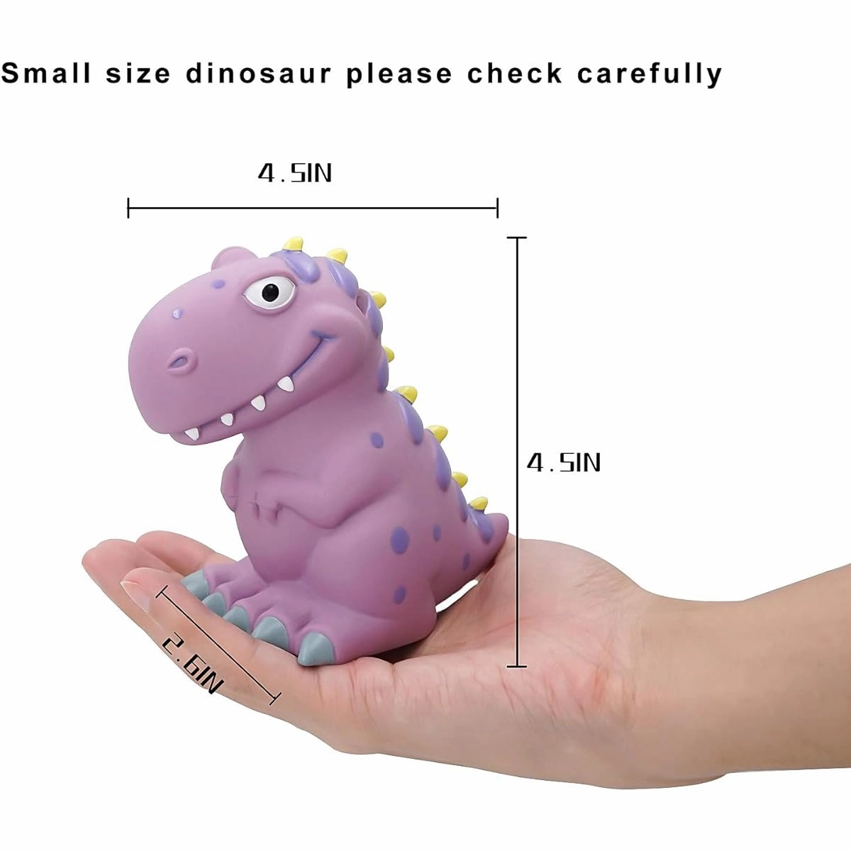 DreamsEden Small Cute Plastic Dinosaur Money Box for Boys Girls T-Rex