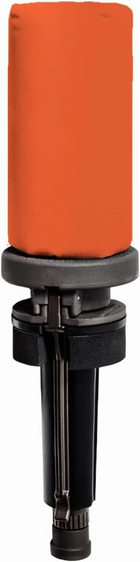 DT SYSTEMS Super Pro Durable Shock-Absorbing Waterfowl Upland Hunting Dog Training Dummy Launcher w/ Floating Scent-Holding Dummy, Blaze Orange