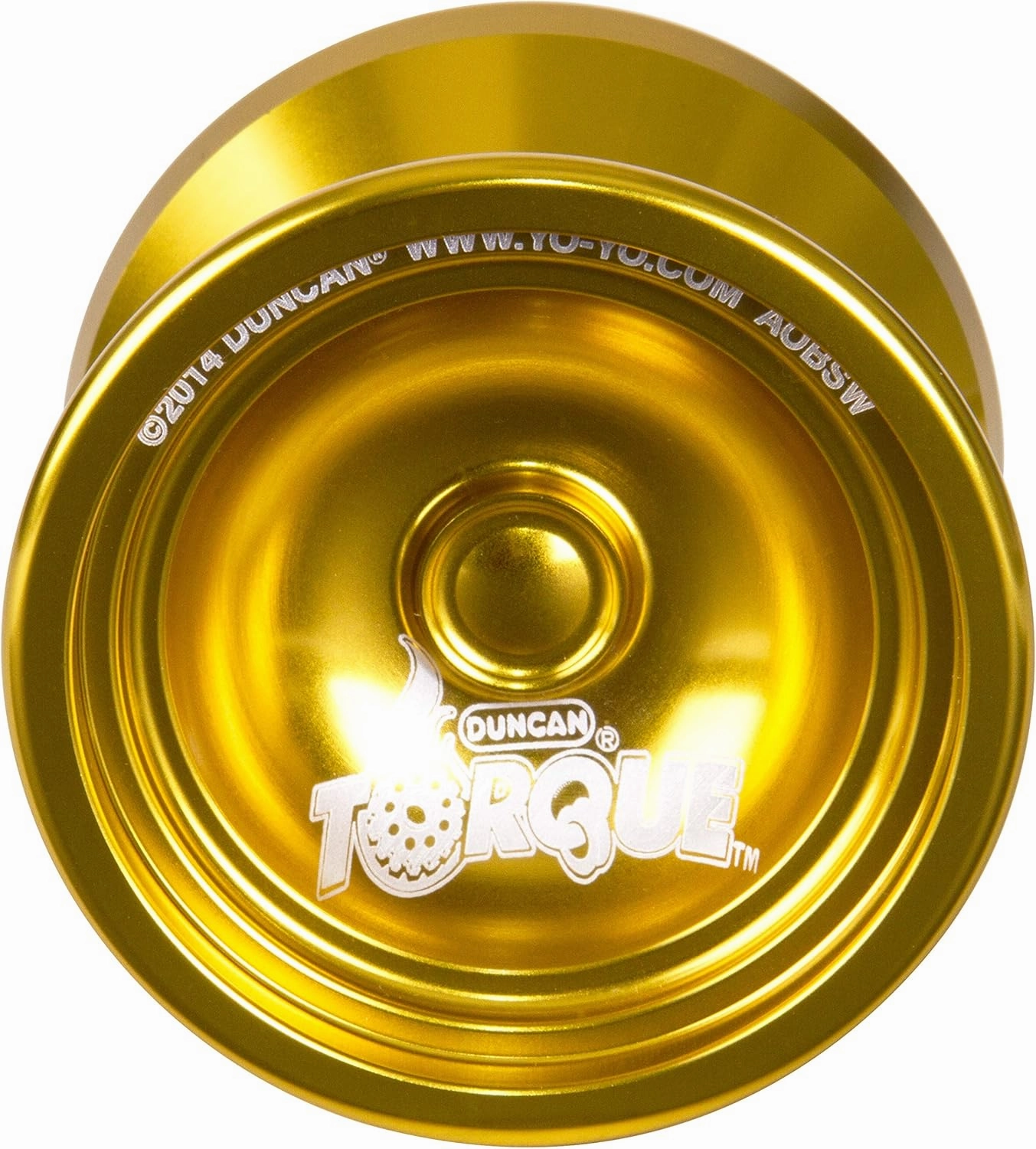 Duncan Toys Torque Yo-Yo [Gold], Unresponsive Pro Level Yo-Yo, Concave Bearing