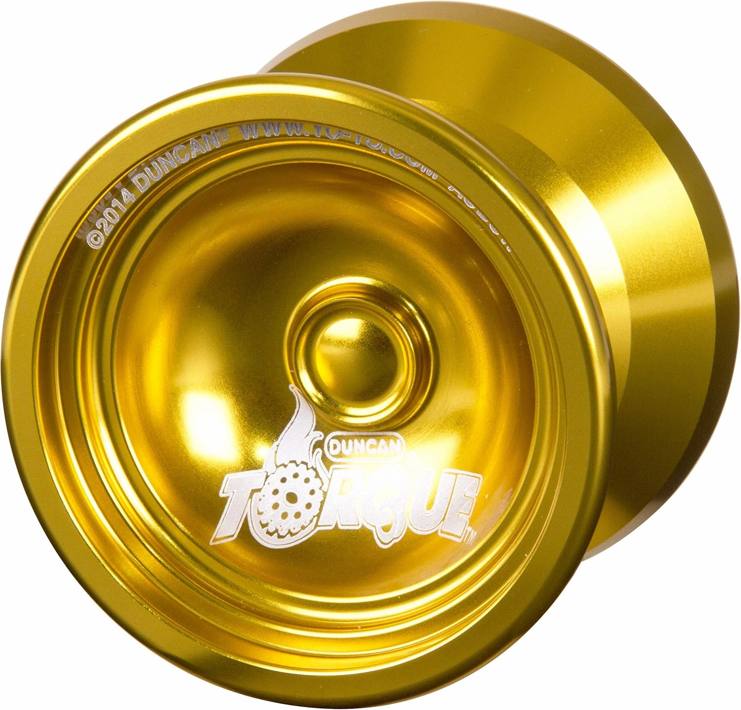 Duncan Toys Torque Yo-Yo [Gold], Unresponsive Pro Level Yo-Yo, Concave Bearing
