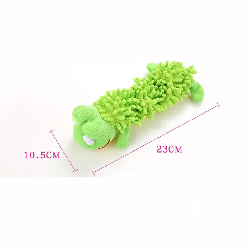 Durable Squeaky Plush Dog Toy for Small Breeds