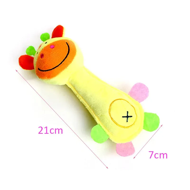 Durable Squeaky Plush Dog Toy for Small Breeds