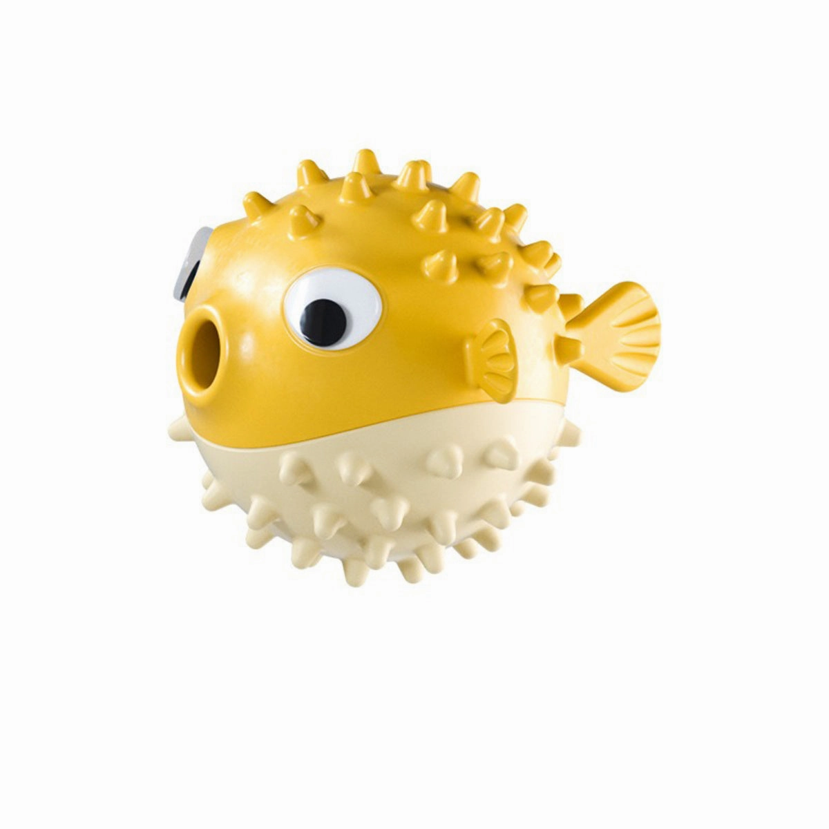 Durable Fish-Shaped Dog Chew & Squeaky Toy for Chewers