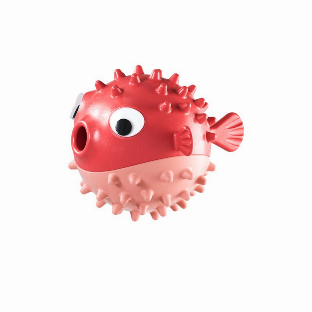 Durable Fish-Shaped Dog Chew & Squeaky Toy for Chewers