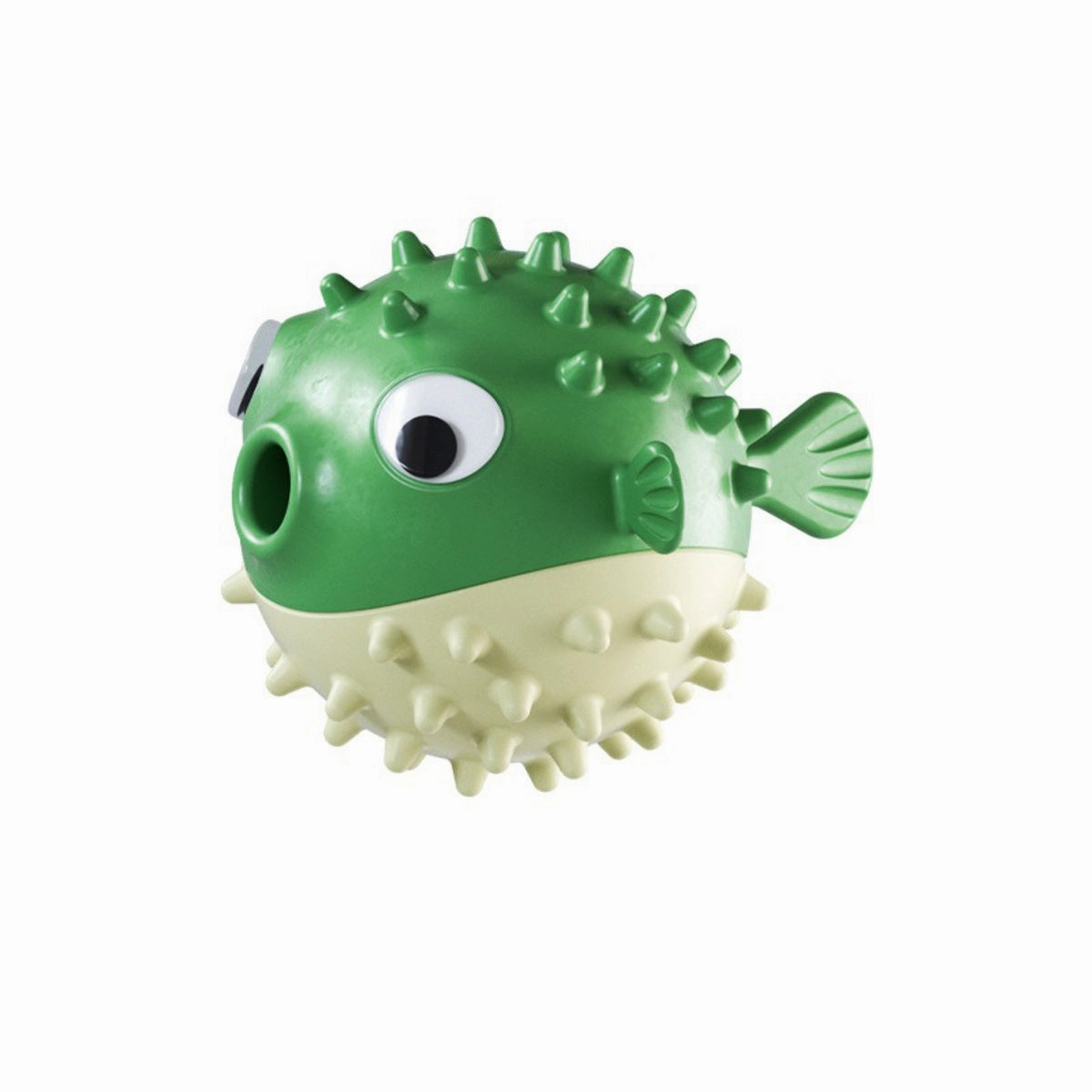 Durable Fish-Shaped Dog Chew & Squeaky Toy for Chewers