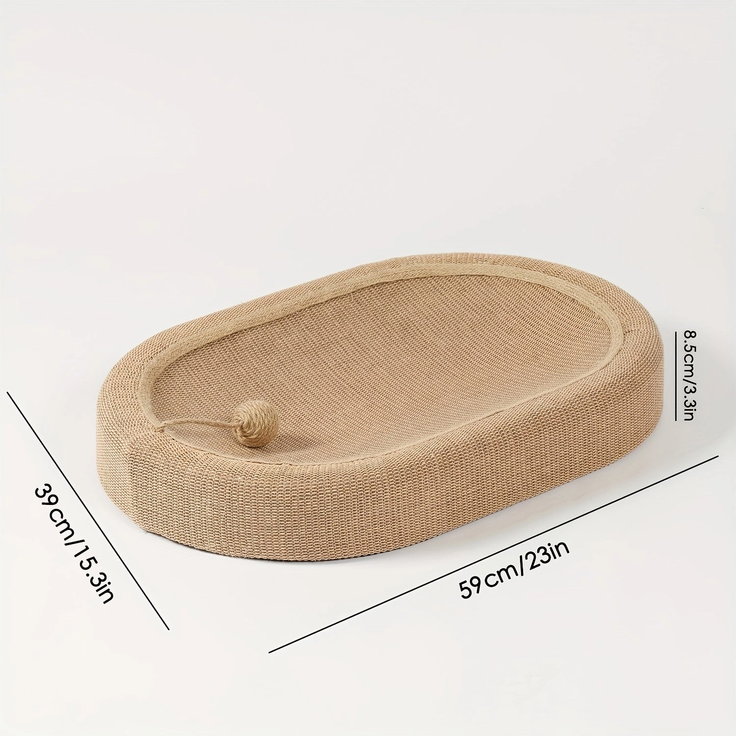 Durable Linen Cat Scratch | Integrated Litter Box - All Season Paw Care Toy for Cats