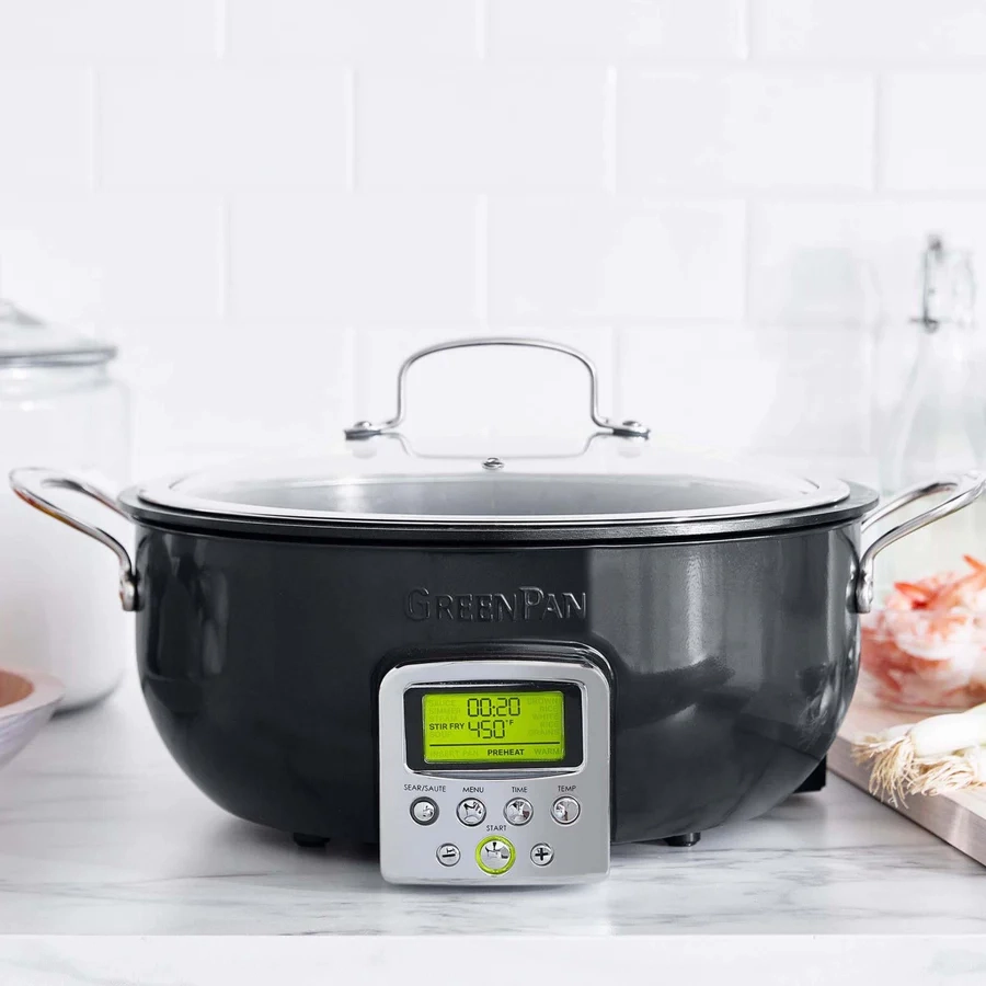 Elite 6 Qt Essential Smart Skillet