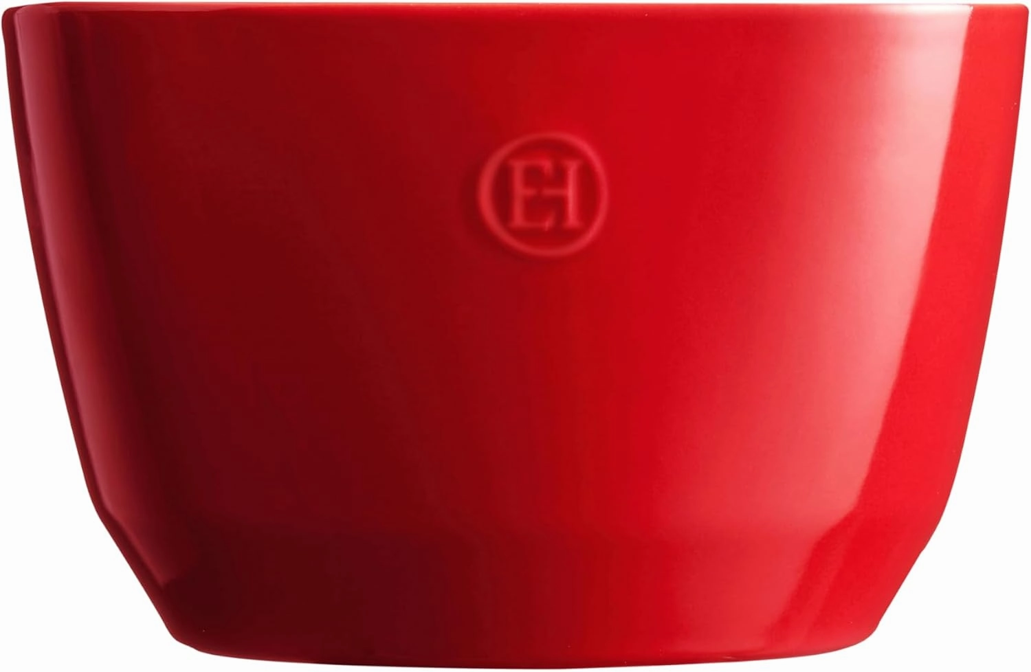 Emile Henry Made in France Ceramic Medium Salad Bowl 8.75"x 8.6"x 5.5"- 3.5Qt |Burgundy
