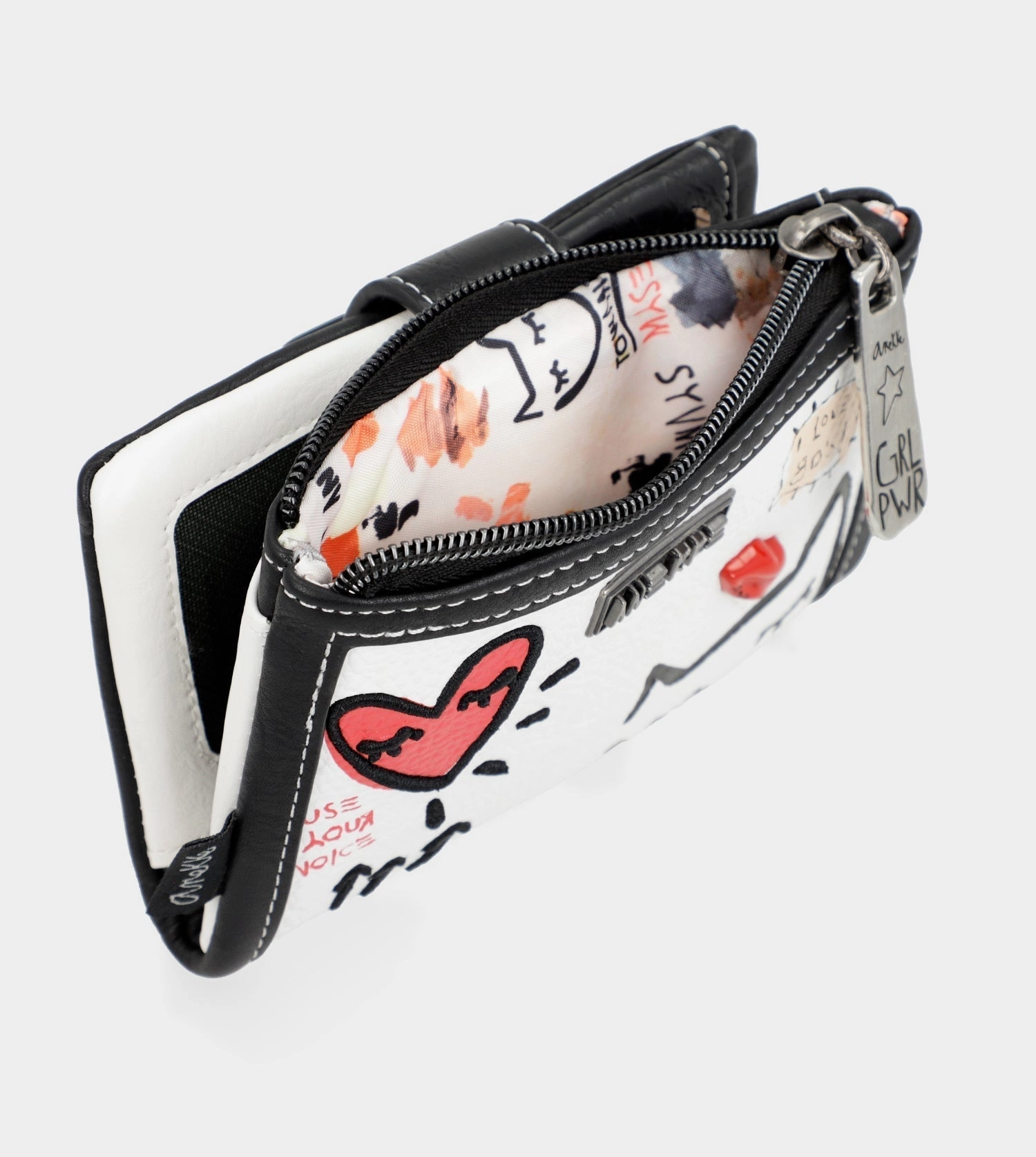 Energy white flexible wallet