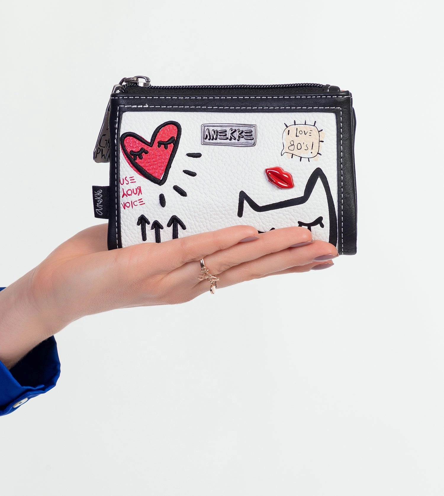 Energy white flexible wallet