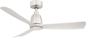 Fanimation FPD8547BN Kute 44 Ceiling Fan, Brushed Nickel
