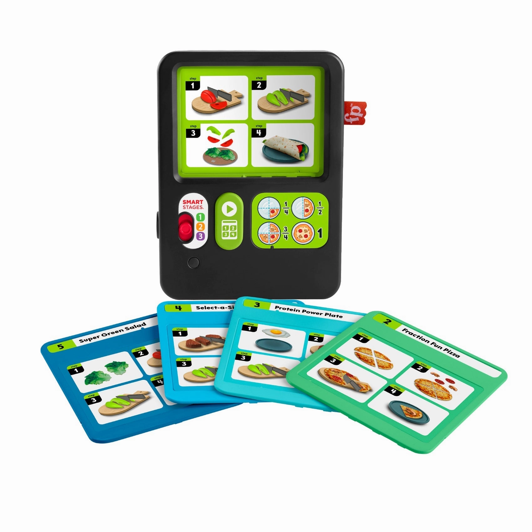 Fisher-Price Laugh & Learn 1-2-3 Follow The Recipe Meal Kit