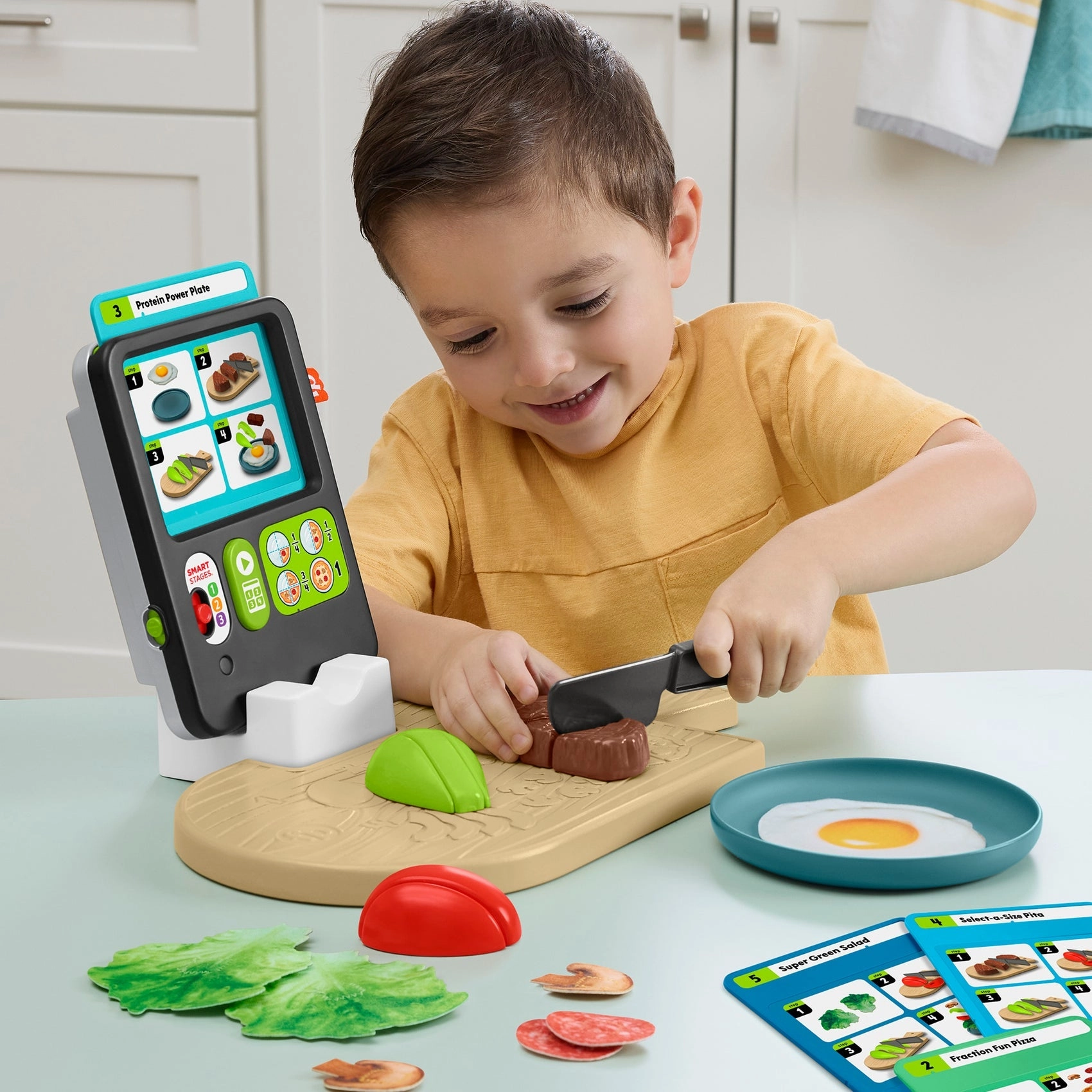 Fisher-Price Laugh & Learn 1-2-3 Follow The Recipe Meal Kit
