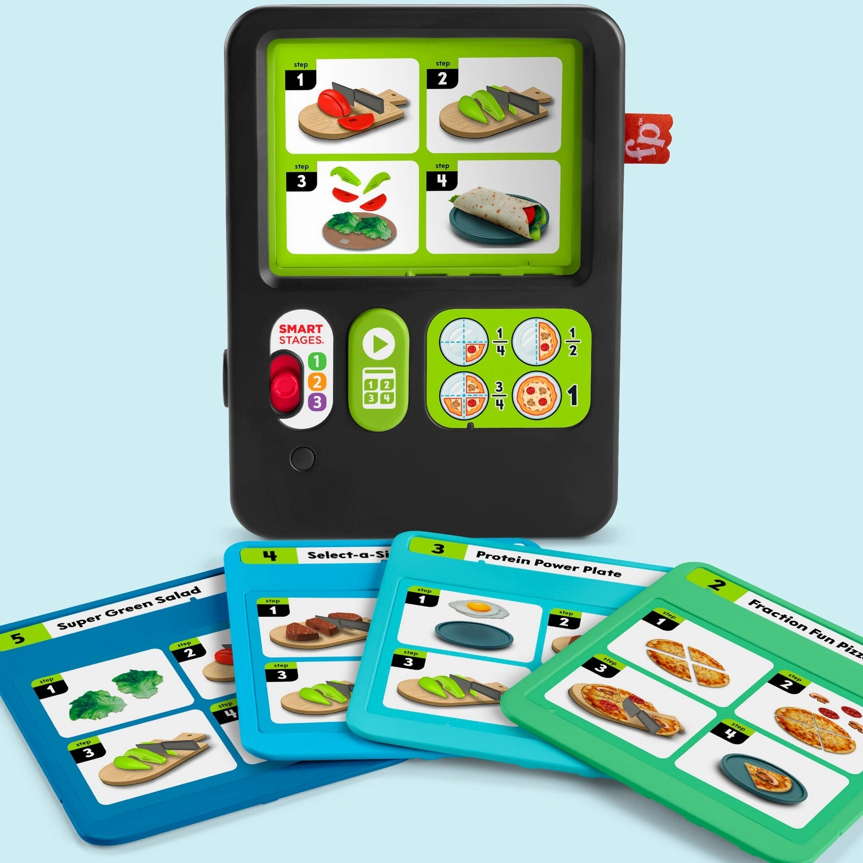 Fisher-Price Laugh & Learn 1-2-3 Follow The Recipe Meal Kit