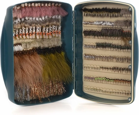 fishpond Fly Box | Tacky Pescador Fly Box | Baja Blue - X-Large | Waterproof | Saltwater Fly Fishing