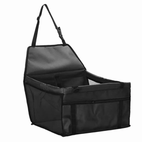 Folding Pet Dog Car Seat Carrier – Waterproof & Safe Travel Pad
