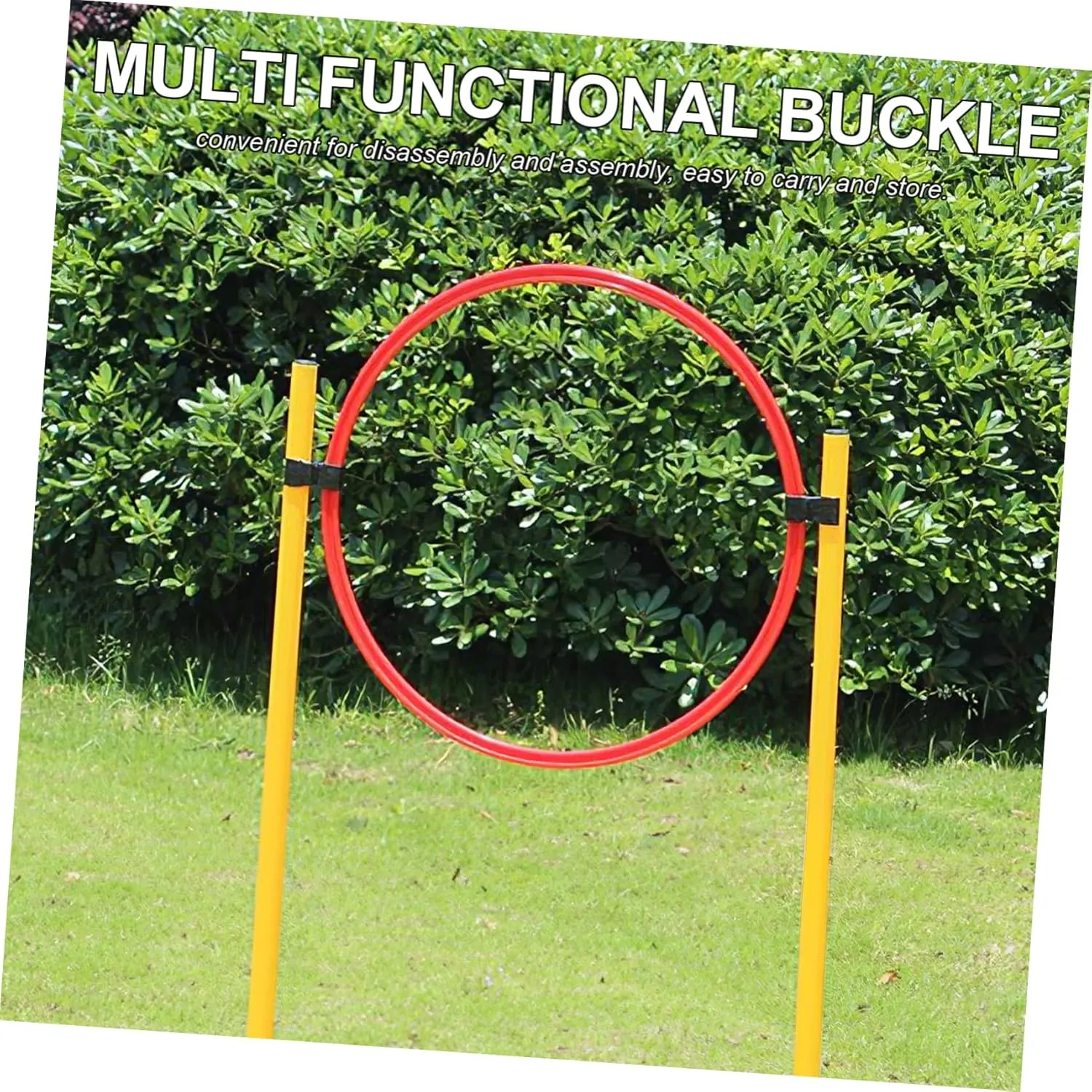 Football Flag Pole Clip Basketball Soccer Rod Buckle Football Training Pole Buckle Football Sign Rod