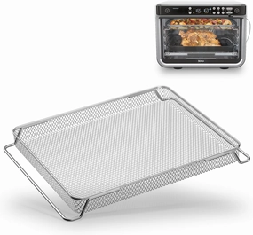 for Ninja Foodi Replacement Air Fryer Oven Basket, Original Replacement Baking Trays for NINJA DT201 DT251 Foodi Digital Air Fryer Oven, Mesh Basket, Ideal Accessories for Frying and Dehydrating