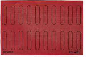 Forosil Eclair Microperforated Mat with 20 Outlines, Each 0.98 Inch x 4.92 Inch