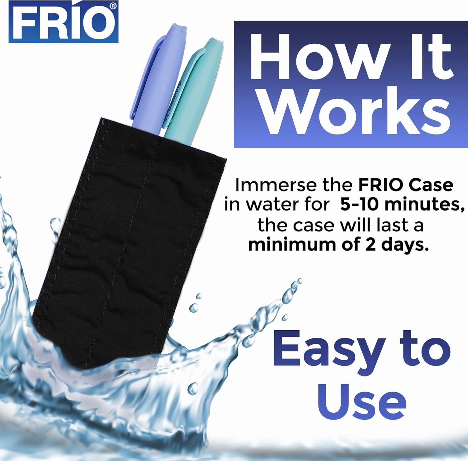 FRIO DUO Insulin Cooler Wallet - Keep Medication Cool for 45  Hours Insulin Bag - Perfect for Travel and Everyday Use