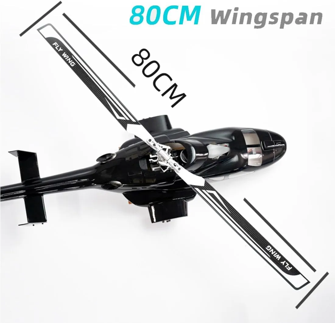 FW450L Remote Control Helicopter, Ultra-high Simulated RC Helicopter, 450-Class 2.4G 6CH RC Electric Airplane Model, Collectable RC Flying Helicopte for Adults - RTF