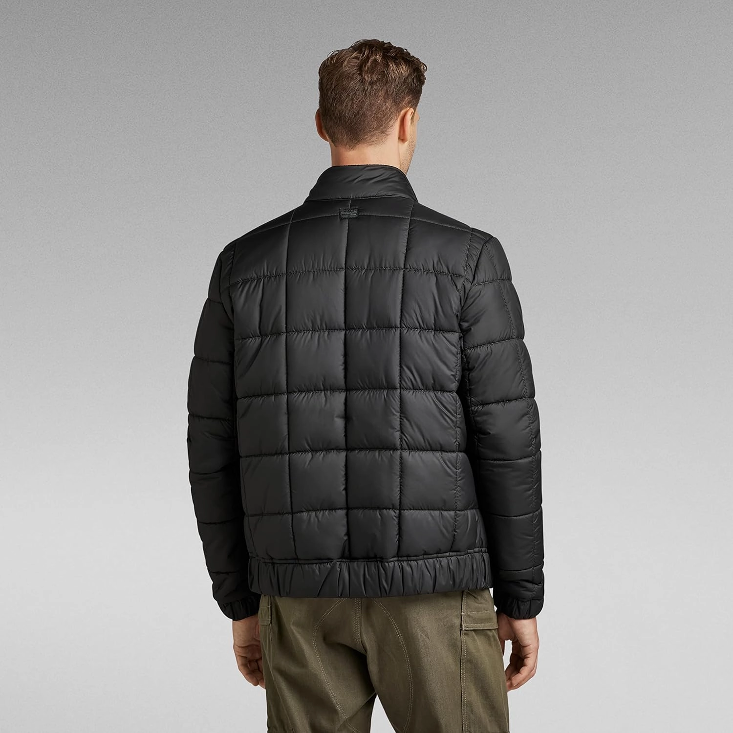 G-STAR Men's Meefic Square Quilted Jacket