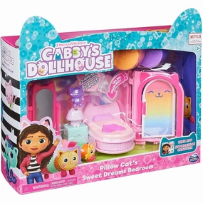 Gabby's Dollhouse - Pillow Cat's Sweet Dreams Bedroom Playset