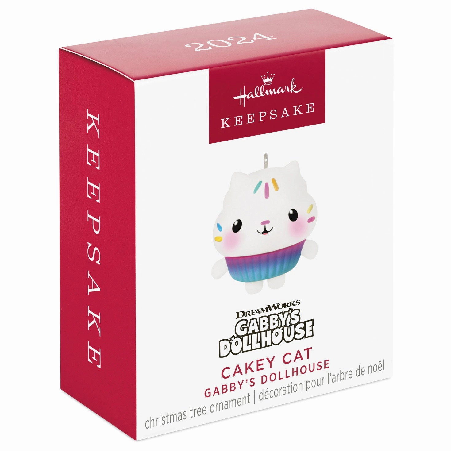 Gabby's Dollhouse Cakey Cat (Miniature) — 2024 Hallmark Keepsake Christmas Ornament