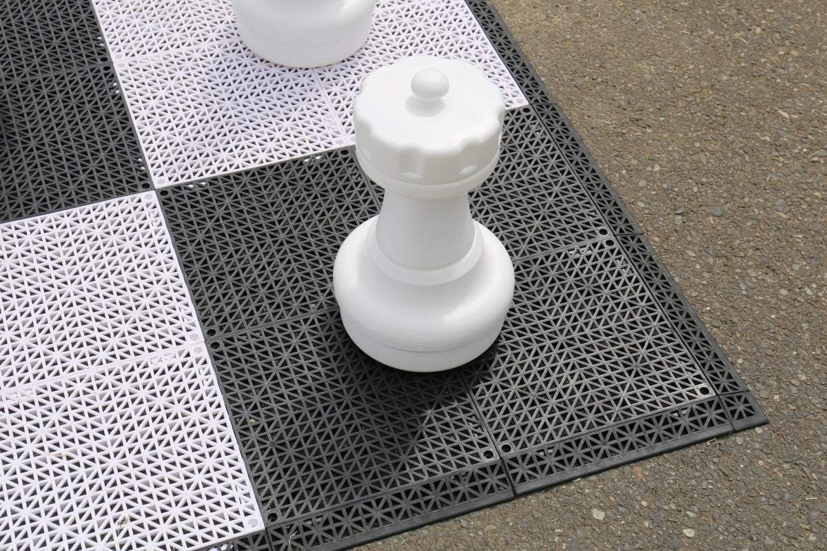 Giant PVC Flex Chess Mat for Indoor or Outdoor Use