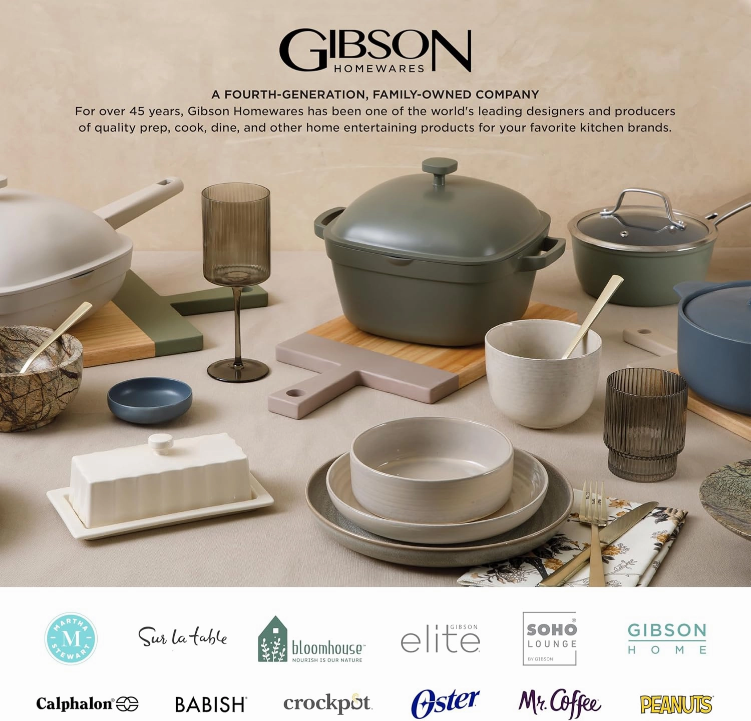 Gibson Home Rockaway Round Stoneware Dinnerware Sets, Service for 4 (12pcs), Black