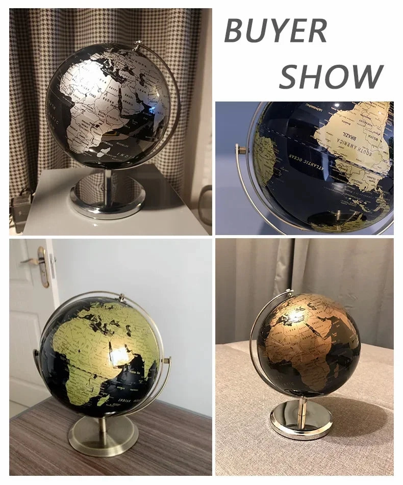 GlobeMaster Rotating World Globe for Learning