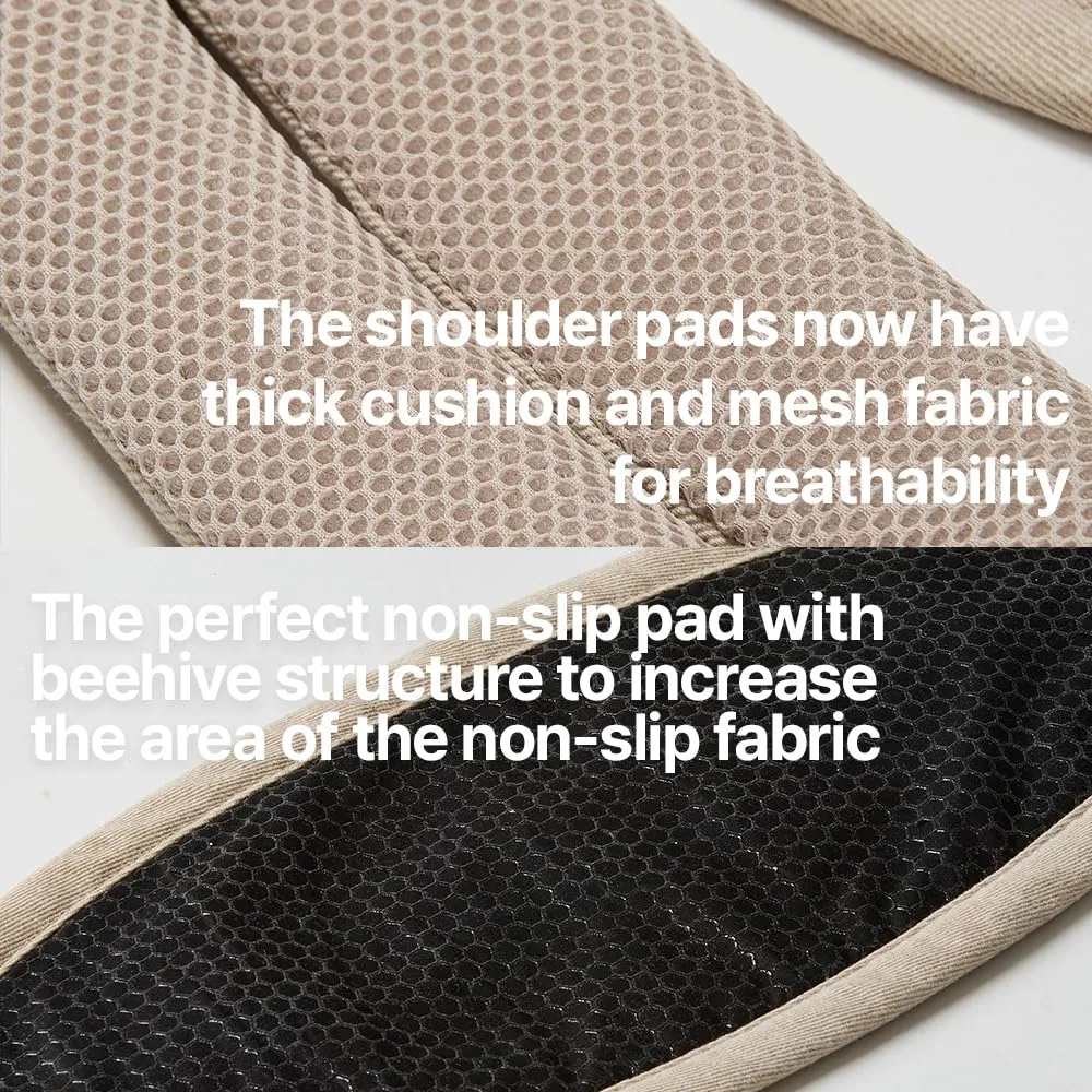 GOOSEKET 365 Toddler Carrier, 100% Cotton, Lightweight, Easy-to-USE, Portable, Suitable from 6-48 Months, Supports UP to 44LBS (Gray)