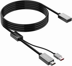 Goovis HDMI 2M Cable for GOOVIS G2 Cinema, Pro, Young & G2 VR Headset - 6.56 Feet, High Speed, Supports 3D 4K, Compatible with PC, Laptop, Gaming Console, Smartphone & More