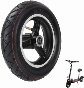 GOTRAX GMAX 10" Scooter Front Wheel - Pneumatic Tire for Electric Scooter Bike 36v-500w Motor with 45 Inner Tube