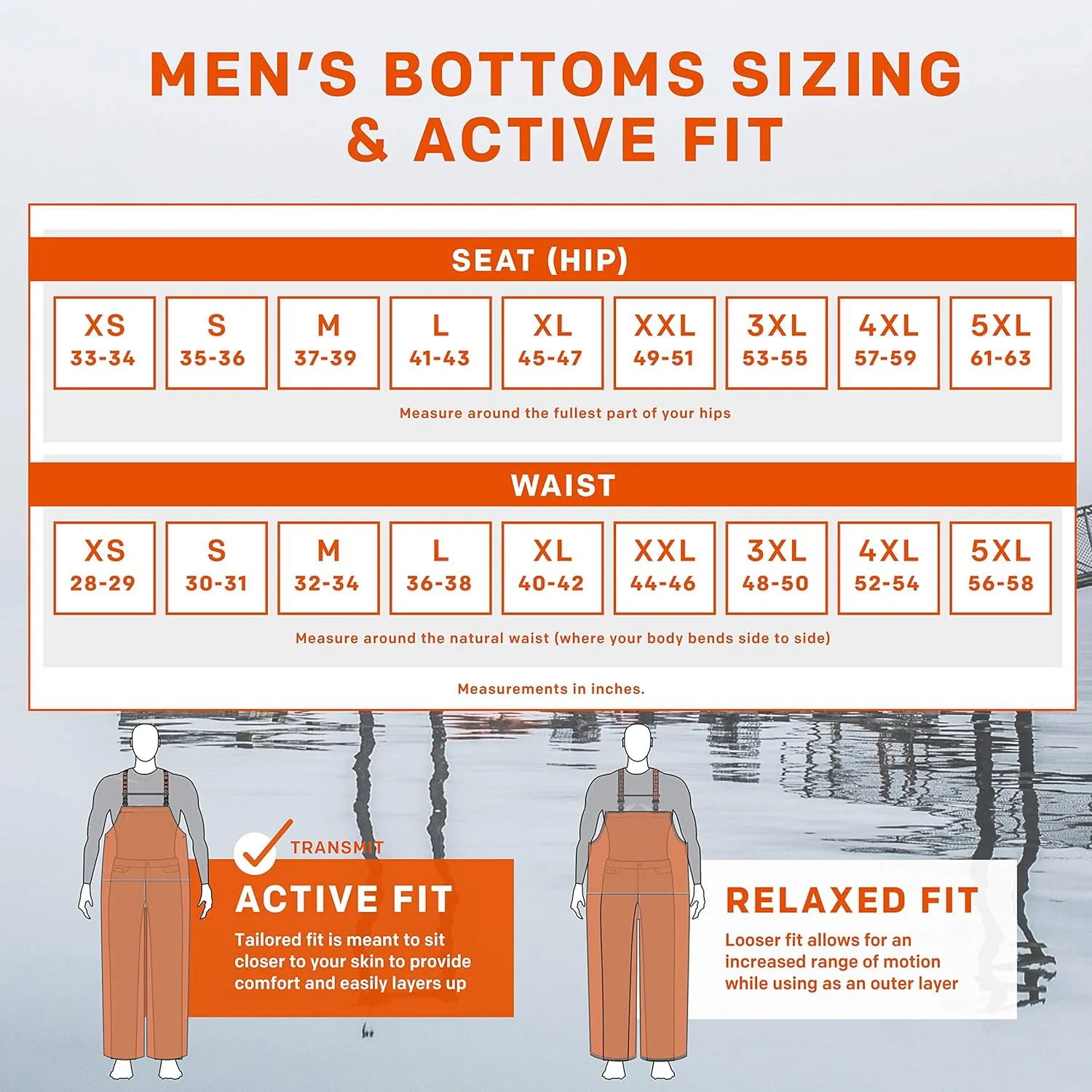 Grundens Men’s Transmit Bib Fishing Pants | Durable, Waterproof
