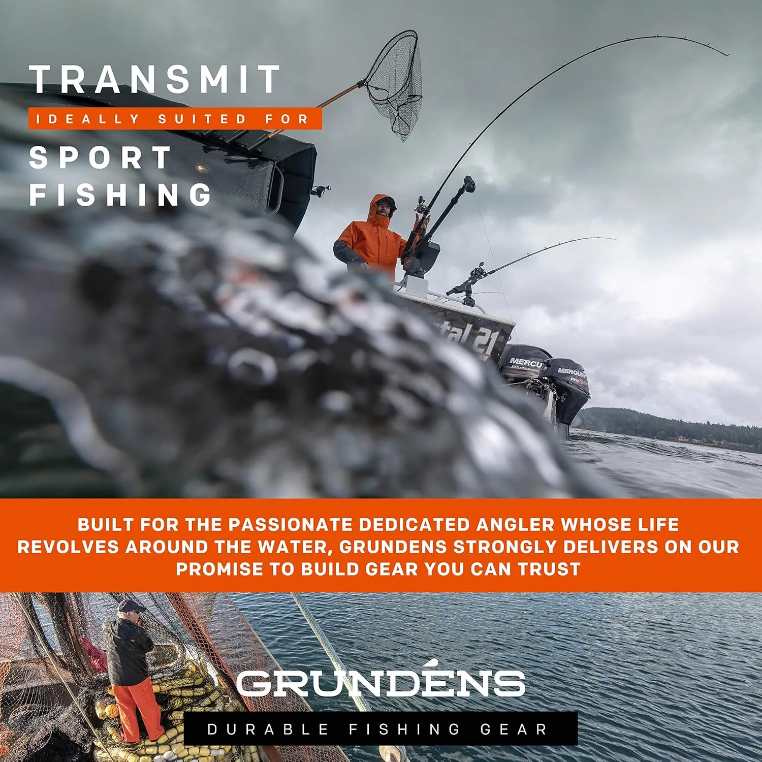 Grundens Men’s Transmit Bib Fishing Pants | Durable, Waterproof